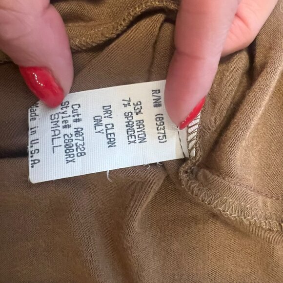 Sky Brand Vintage Faux Leather Mini Halter Dress (S) - Picture 7 of 11